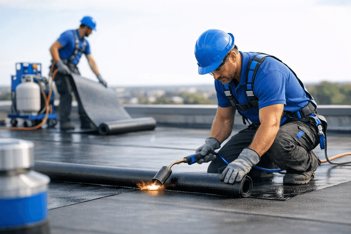 Flat Roofs service by Reno Roofing