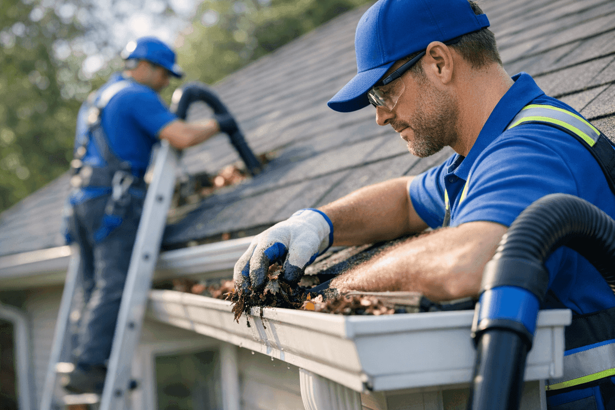 Gutter Cleaning service by Reno Roofing