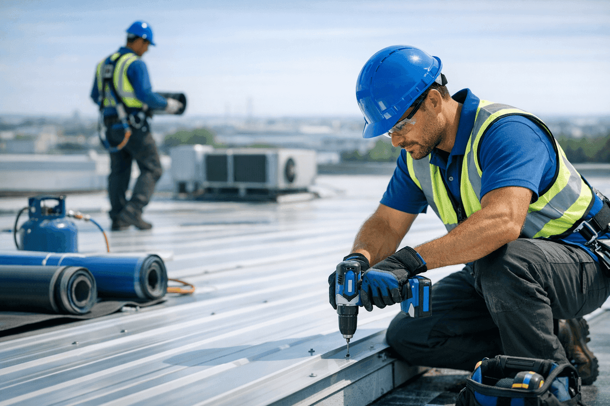Industrial Roofing service by Reno Roofing