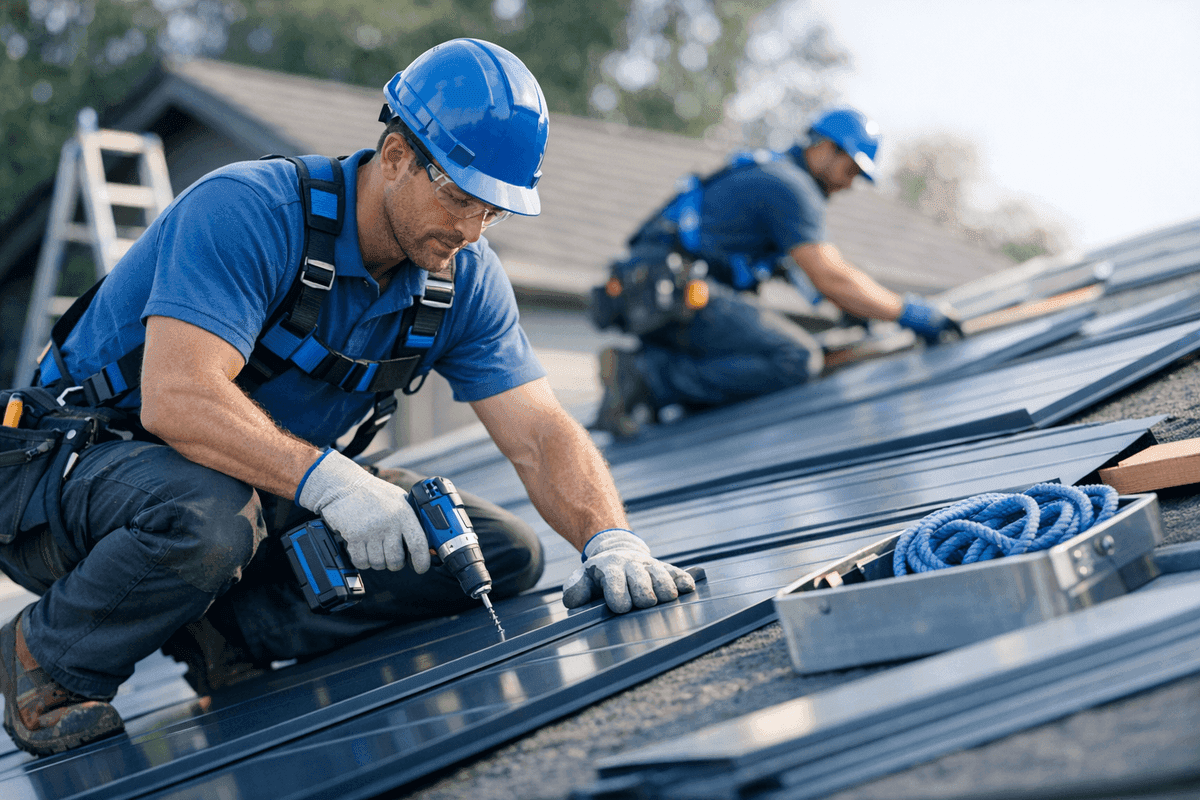 Metal Roofing service by Reno Roofing