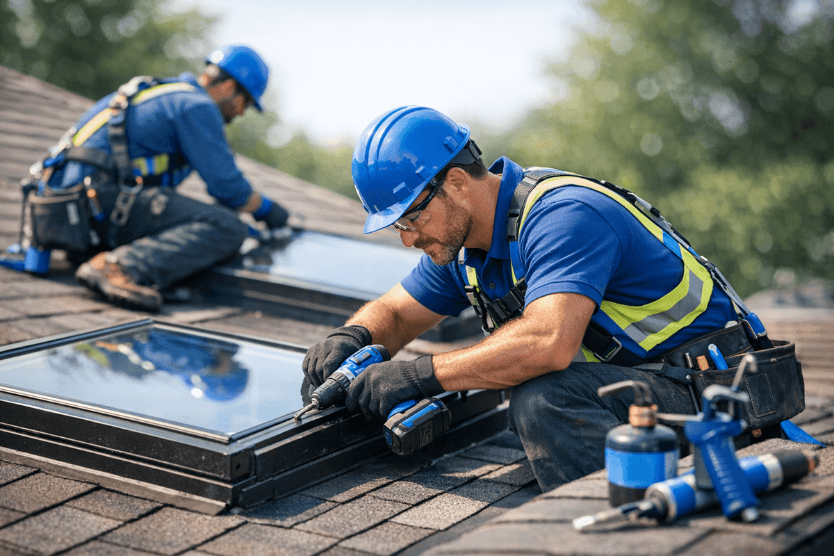 Skylight Repair service by Reno Roofing