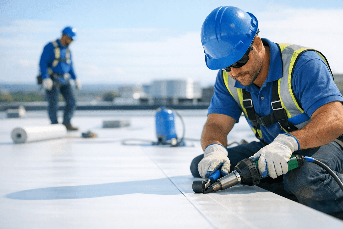 TPO Roofing service by Reno Roofing